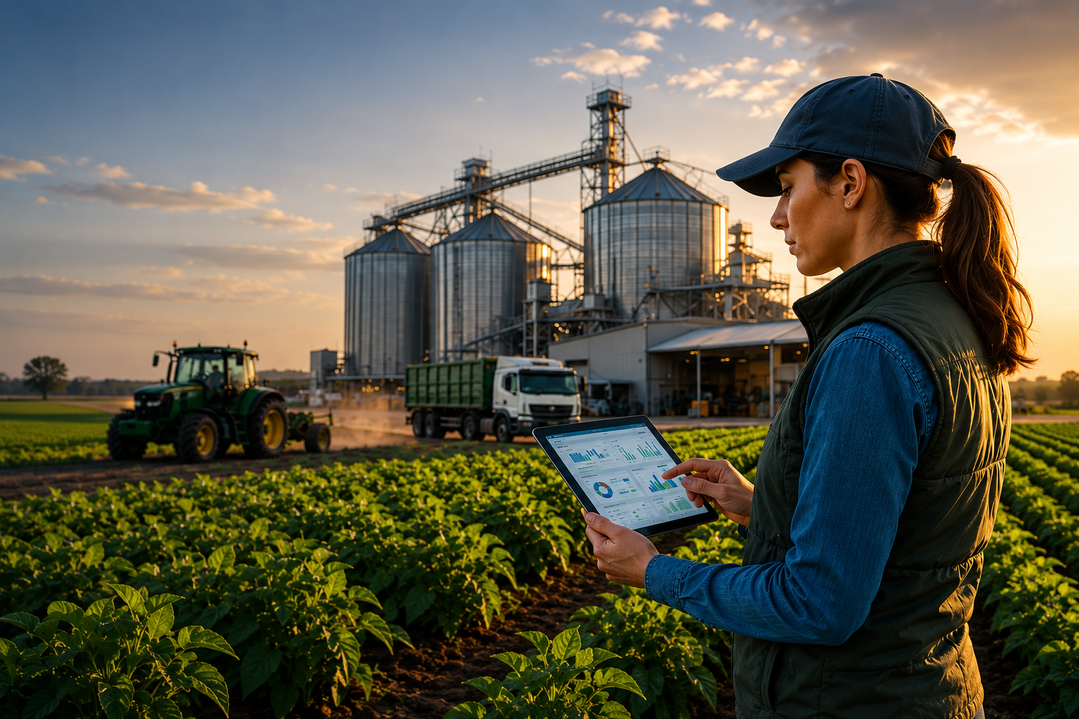 Operación agroindustrial integrada con Odoo
