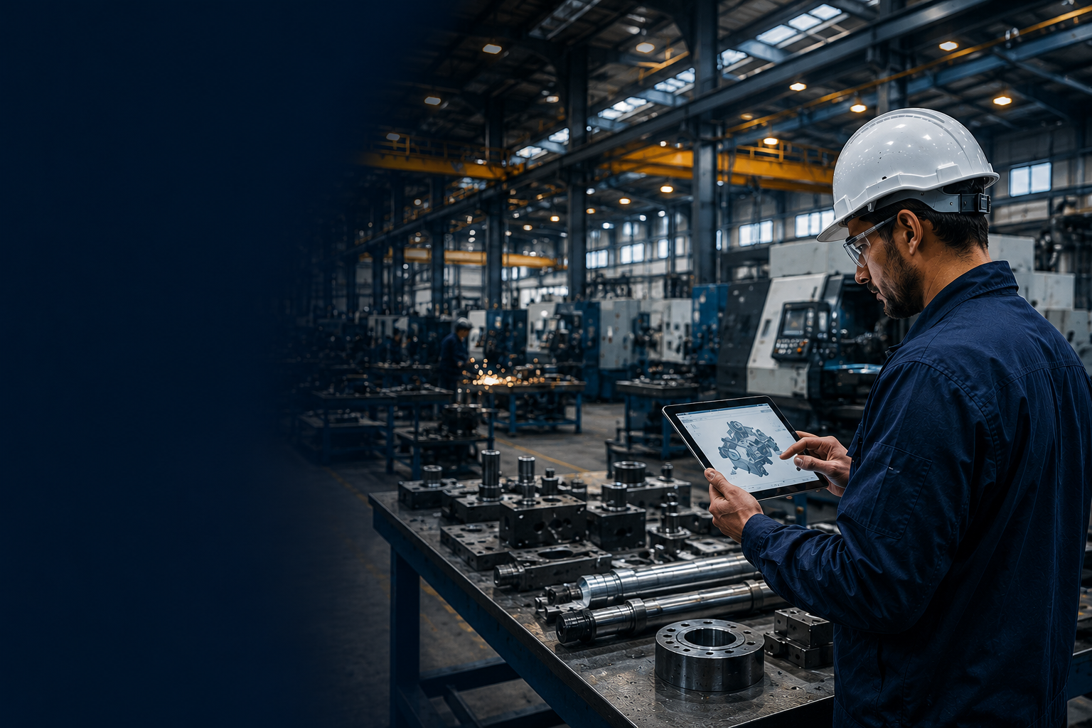 Planta metalmecánica con control de producción Odoo